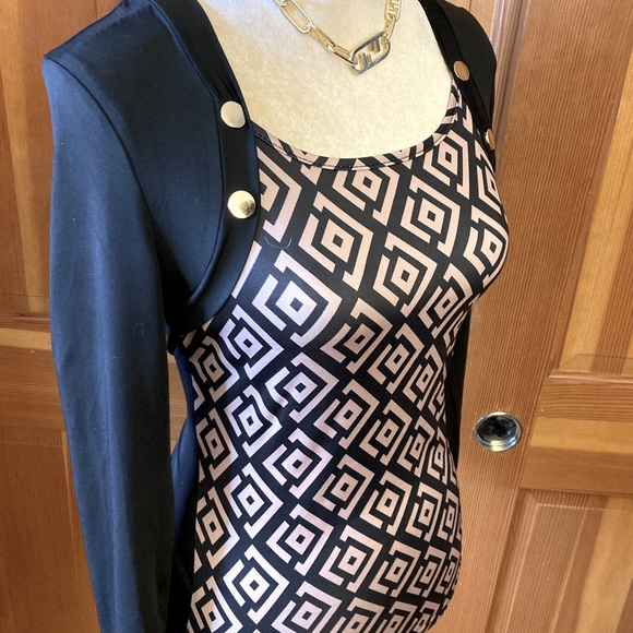 Elegant Asymmetrical  Neck Tee. - Picture 4 of 13